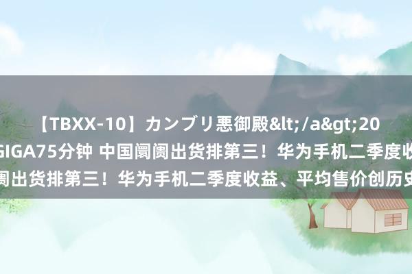 【TBXX-10】カンブリ悪御殿</a>2014-04-25GIGA&$GIGA75分钟 中国阛阓出货排第三！华为手机二季度收益、平均售价创历史新高