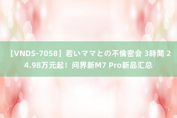 【VNDS-7058】若いママとの不倫密会 3時間 24.98万元起！问界新M7 Pro新品汇总